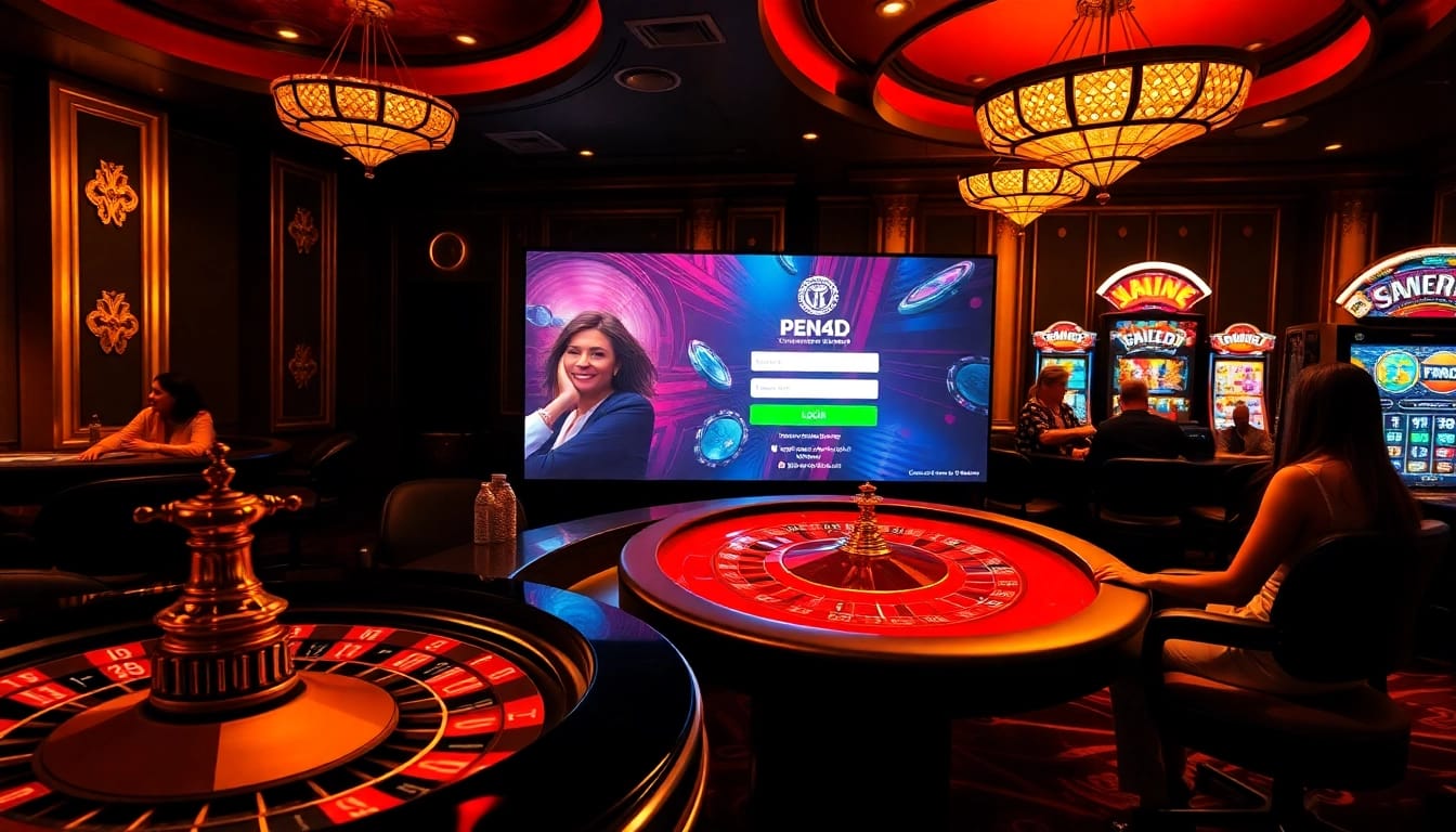 Experience the thrill of winning with PEN4D login for exciting slot games and casino action.