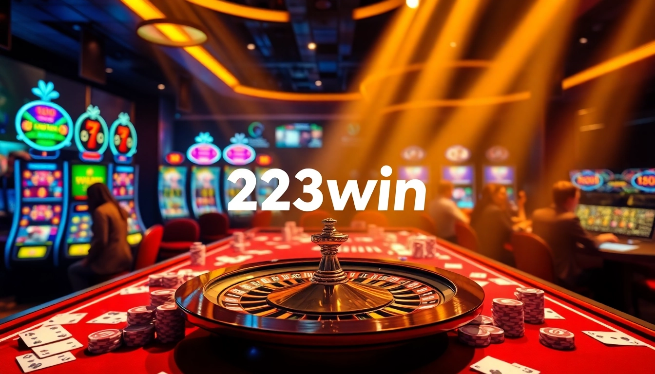 Experience the thrill of 23win with exciting casino games and stunning visuals.