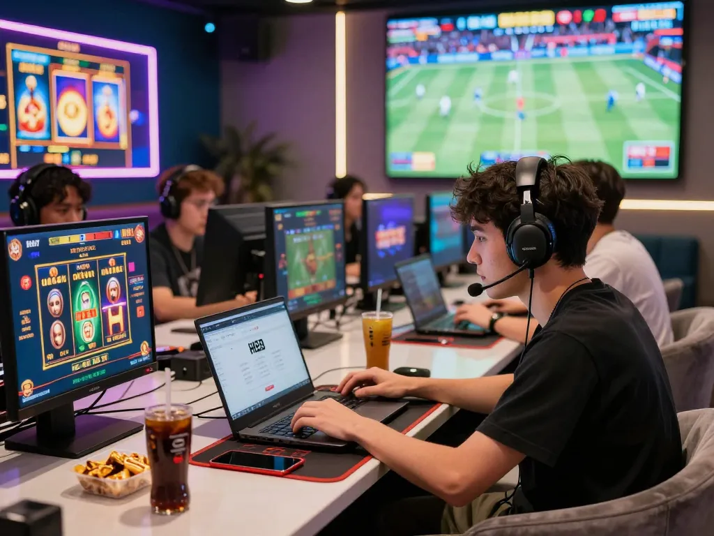Engaging online gaming scene with HM88 VIP platform showcasing players' excitement in 2026.