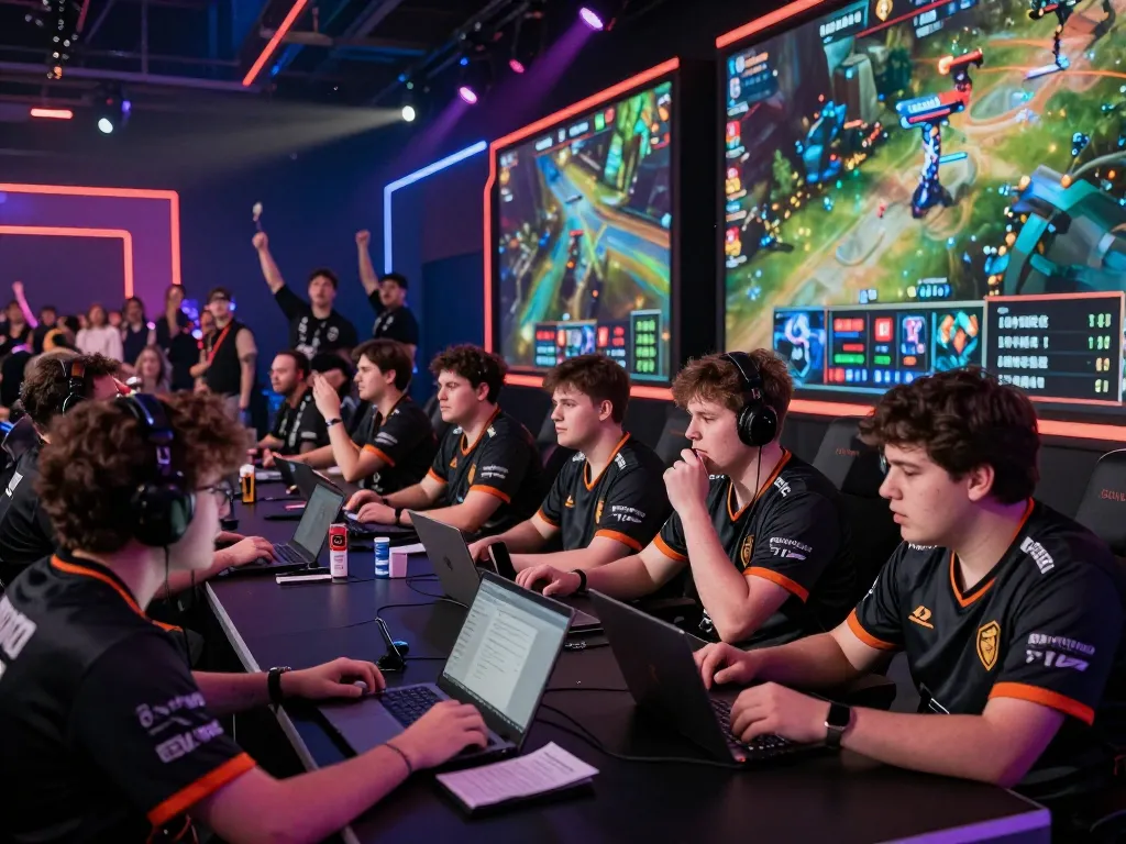 Fans enjoying Dota 2 betting excitement at a live esports event.