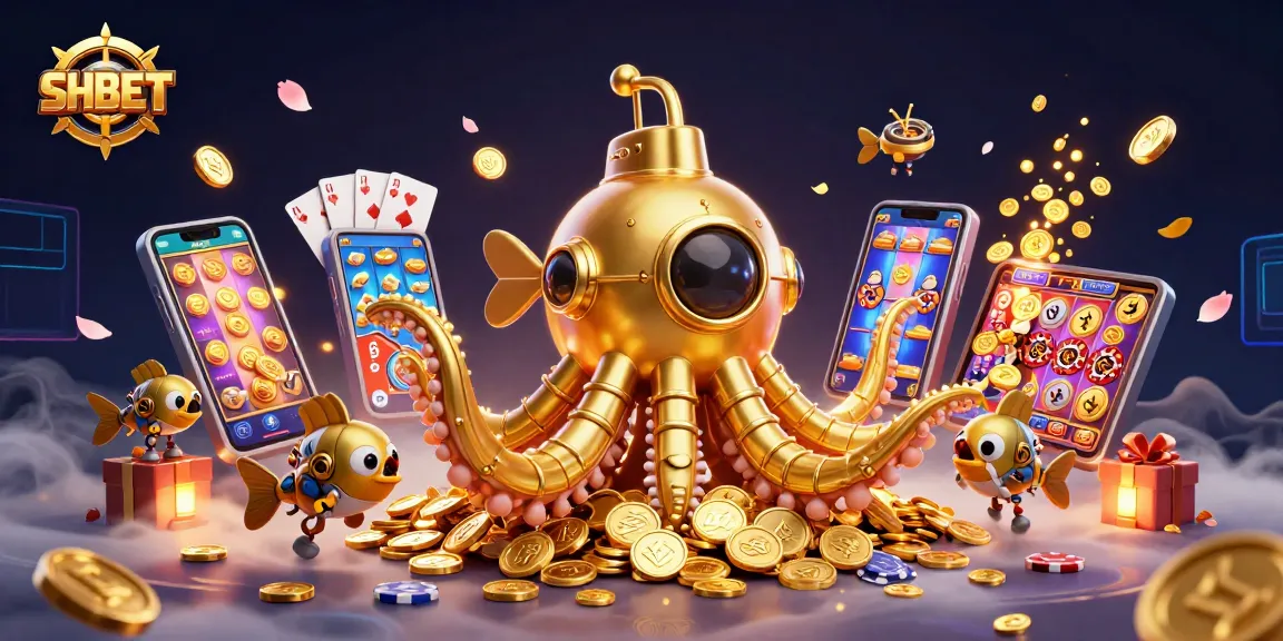 Win big with SHBET by playing thrilling slot games in a vibrant underwater setting.
