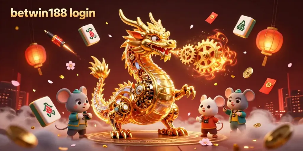Akses betwin188 login dengan cepat dan mudah, ditunjukkan oleh ilustrasi kasino menarik.
