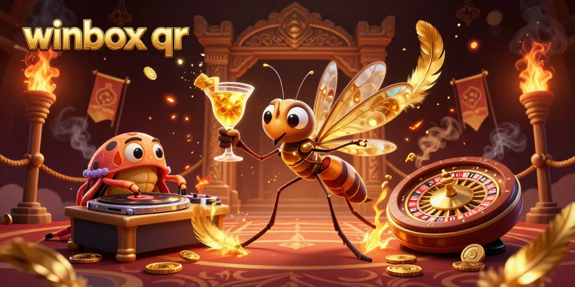 Engage with winbox qr as the animated characters bring casino fun to life.