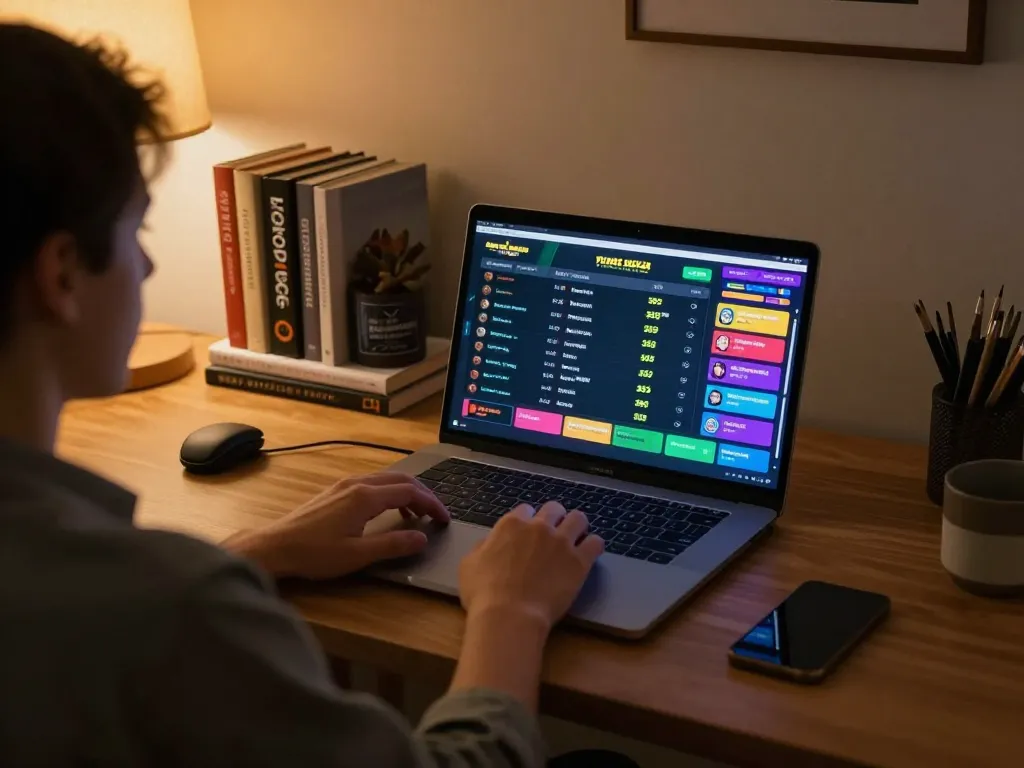 Engaging online betting on say88 with dynamic odds displayed on laptop during home gameplay