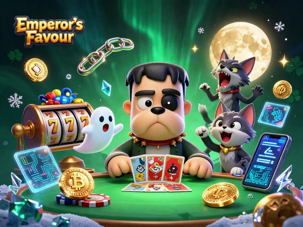 เล่นเกมสล็อต Emperor’s Favour ที่เต็มไปด้วยการ์ตูนสนุกสนานและสัญลักษณ์คาสิโนหรูหรา