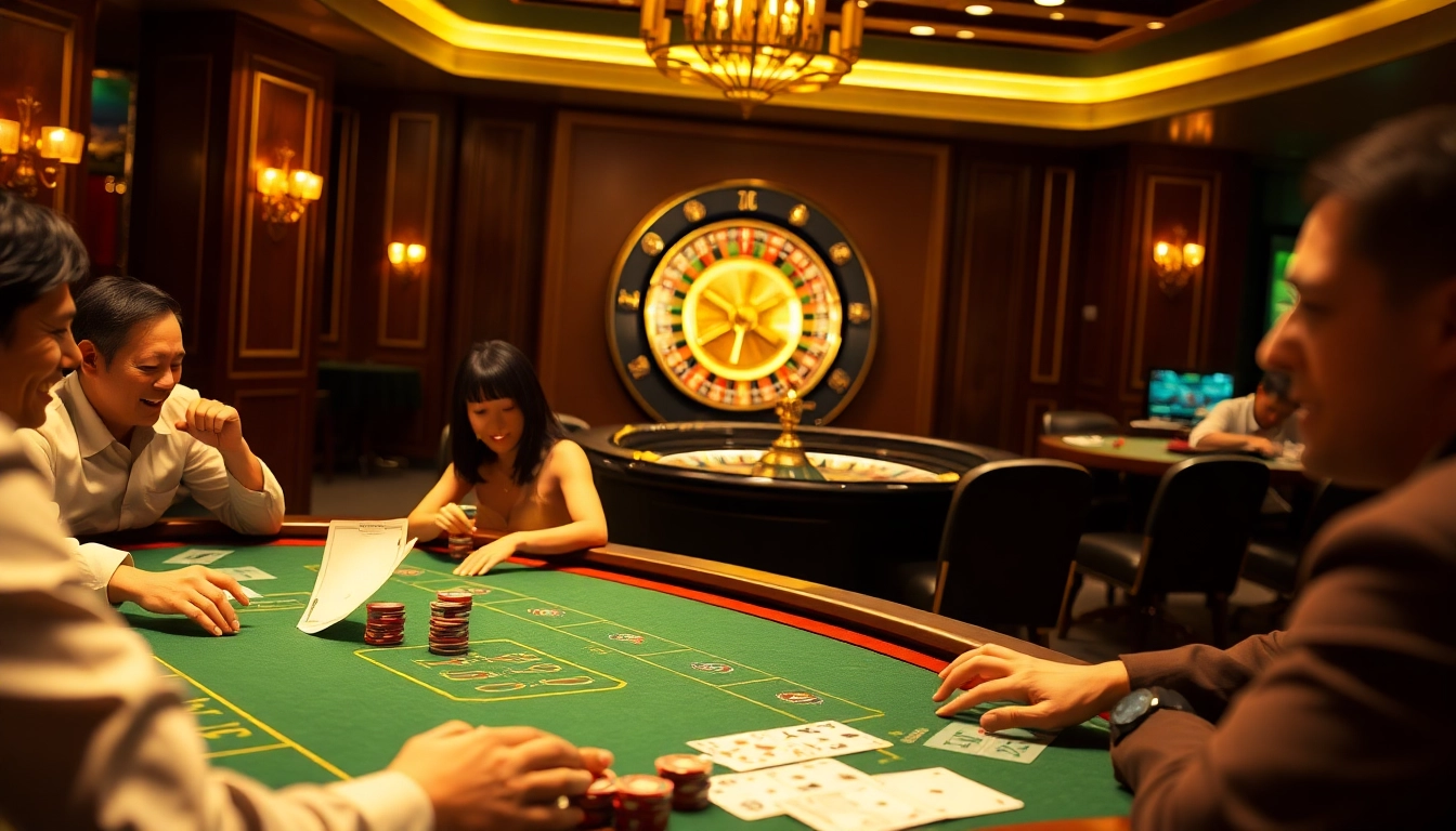 Experience the excitement of Thương Hiệu SC88 with vibrant casino games and luxury elements.