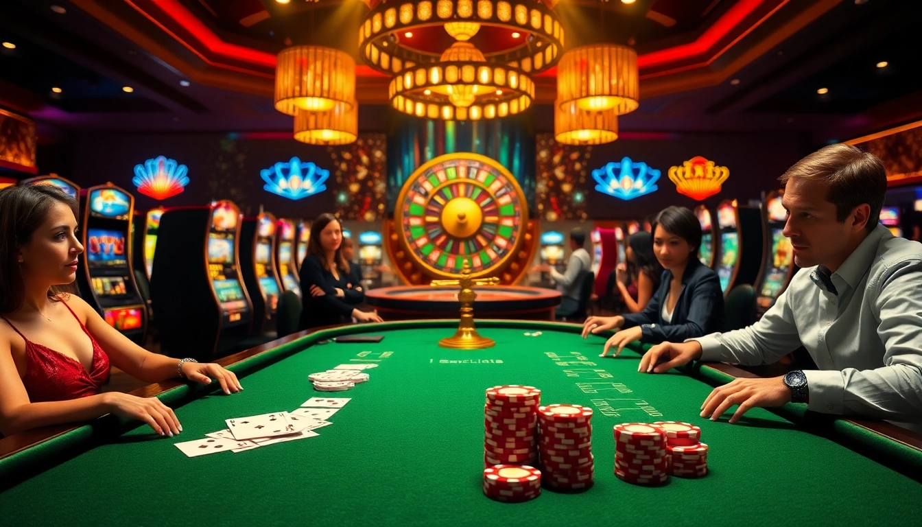 Engage with thrilling gameplay at rikbet's luxurious casino tables, filled with excitement and strategy.