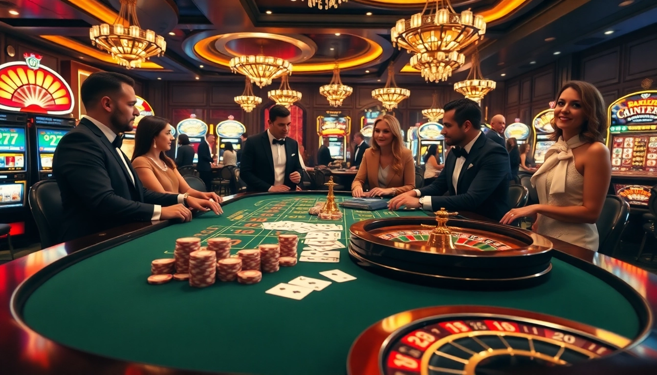 Winning at Nc88 casino tables with exciting slot machines and poker games.
