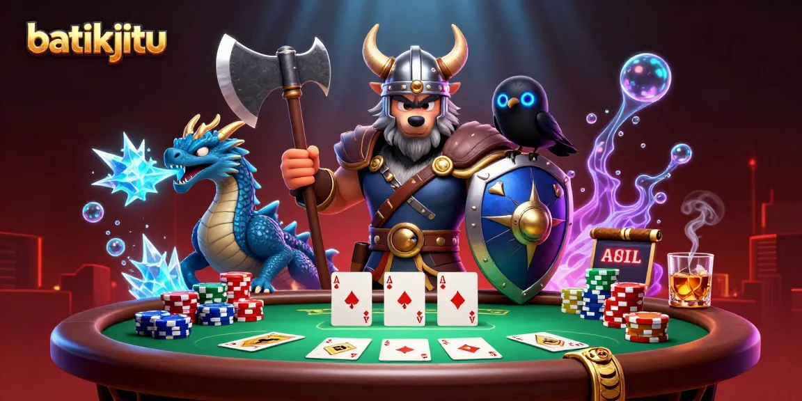 Bermain di batikjitu dengan strategi poker terbaik di meja hijau yang ikonis.