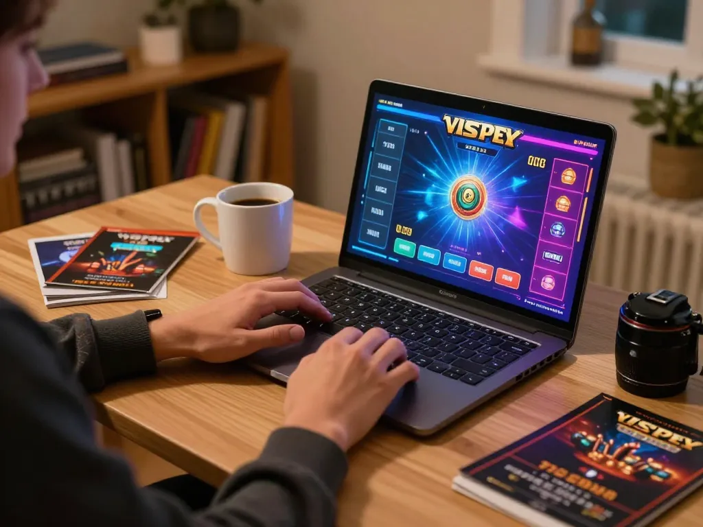 Engaging user experience at a USDT casino with person enjoying online gaming at home.