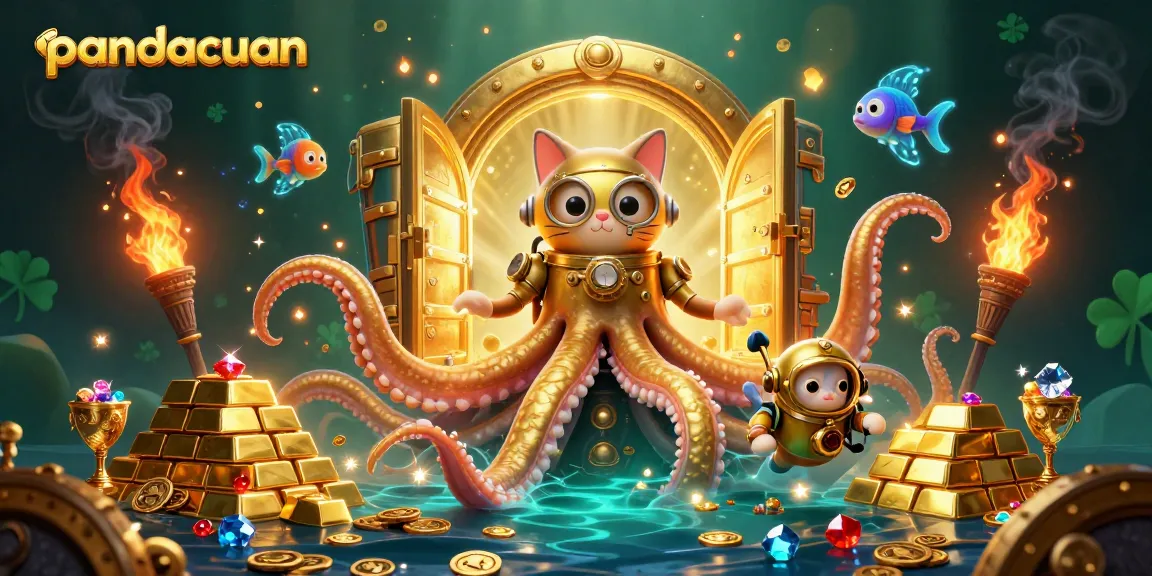 Menangkan permainan slot di pandacuan dengan simbol keberuntungan dan harta karun.