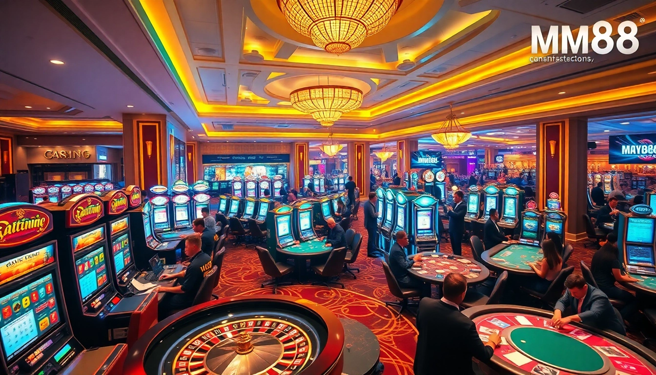 Experience high-stakes excitement at https://mm88.vin/ with vibrant casino games, thrilling action, and professional gambling.