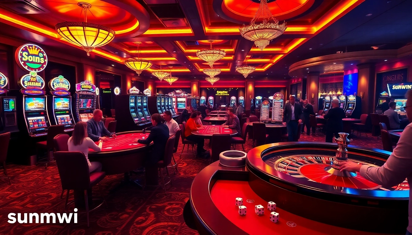 Experience high-stakes excitement with sunwin gaming chips on vibrant casino tables.