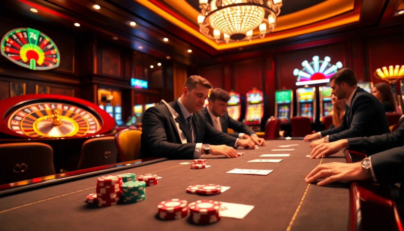 Experience high-stakes action with rr88k1 com in a luxurious casino setting.