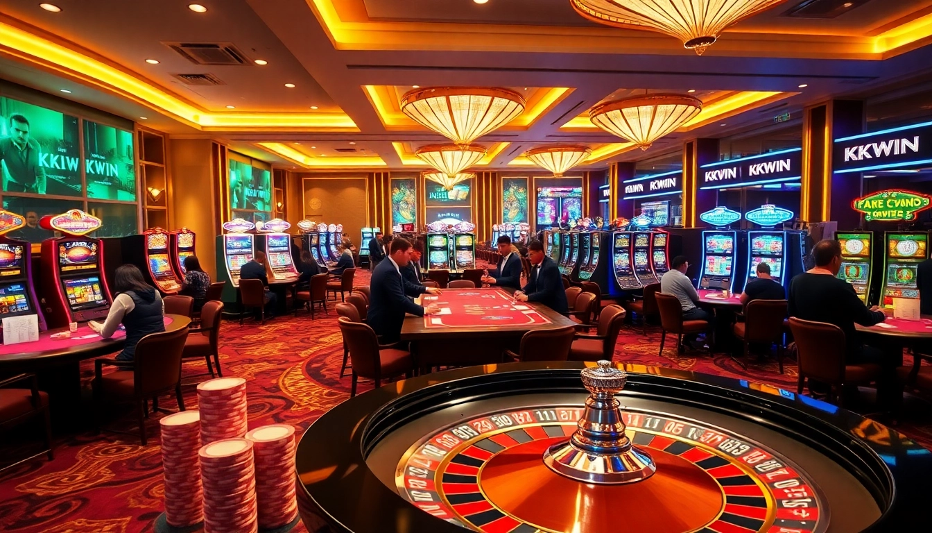 Experience the thrill of Kkwin casino with exciting games and vibrant atmosphere.